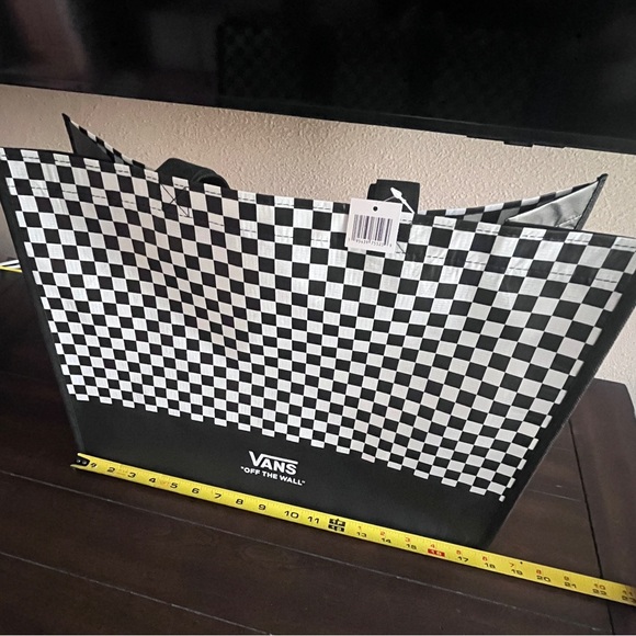 NWT - Vans Checkerboard Reusable Tote Bag - Picture 2 of 5